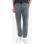 DeFacto Yazlık Wide Leg Geniş Kalıp Beli Lastikli Geniş Paça Jean Kar Yıkamalı Pantolon F3904AX25SM - İndigo-NM83 - 28
