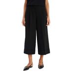 DeFacto Yüksek Bel Crop Fit Pantolon G8869AX26SP, 36, 26Y801000444, BLACK, Kadın