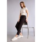 DeFacto Yüksek Bel Crop Flare Fit Jean Pantolon, 36, G6542AX26SP, Mavi, Kadın