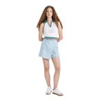 DeFacto Yüksek Bel Mini Jean Şort Etek, 34, B8292AX24SM, İndigo-NM85, Erkek