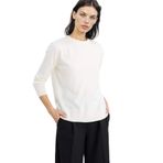 DeFacto Yumuşak Dokulu Basic Triko Kazak, 3XL, C0058AX24WN, Ekru-ER99, Kadın
