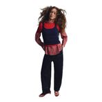 DeFacto%100 Pamuk Barrel Fit Yüksek Bel Jean Pantolon, 40, G1406AX25WN, Mavi-NM82, Kadın