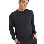 DeFacto%100 Pamuk Basic Sweatshirt, M, E8339AX25AU, Antrasit-AR235, erkek