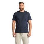 DeFacto%100 Pamuk Büyük Beden Tişört Lacivert, 6XL, H2061AX26SP, Lacivert-NV241, Erkek