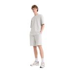 DeFacto%100 Pamuk Regular Fit Düz Paça Şort, S, E0442AX25SM, Gri-GR447, Erkek