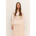 DeFacto%100 Pamuk Regular Fıt V Yaka Poplin Bluz Tunik F2720AX25SM, XL