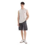 DeFacto%100 Pamuk Relax Fit Düz Paça Gabardin Kargo Bermuda Şort, 30, C5382AX24SM, Antrasit-AR82, Erkek