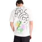 DeFacto%100 Pamuk Rick and Morty Comfort Regular Fit Rahat Kalıp Bisiklet Yaka Kısa Kollu Tişört