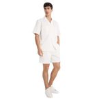 DeFacto%100 Pamuk Yazlık Relax Fit Rahat Beyaz Jean Bermuda Şort, 30, Z4460AZ25SM, Beyaz-WT34, Erkek