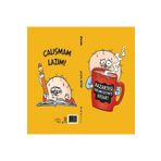 Deffter 64856-6 Uykusuz Pazartesi Gelmeseymiş Sert Kapak 14x20 Çizgili 96 Sayfa Defter