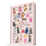 Deffter 8699164644582 Summer Cats Cool Cats 14x20 Çizgili Defter