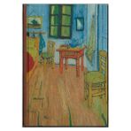 Deffter Art Of Word Van Gogh The Bedroom Çizgili Defter - Çok Renkli