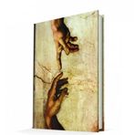 Deffter Art Of World The Creation Of Adam 96 Yaprak Çizgili Sert Kapak Defter