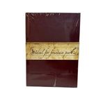 Deffter Contanier Dolma Kalem Defteri Burgundy 64854-2