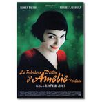 Deffter Film Afişleri Amelie Sert Kapak 14x20 Çizgili 96 Sayfa Not Defteri
