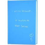 Deffter I Write Because It Makes Me Better Çizgili Not Defteri 14X20 cm 64631-9