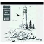 DEFFTER LIGHT HOUSE ESKİZ DEFTERİ 15X15 cm