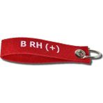 Deffter My Blood B Rh+ Keçe Anahtarlık