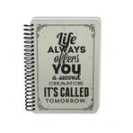 Deffter Raw Grey Serisi Defter Düz Life