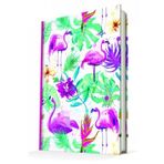 Deffter Tropical Purple Jungle 96 Yaprak Çizgili Sert Kapak Defter