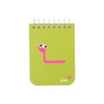 Deffter Worm Just A7 Bloknot - Çok Renkli