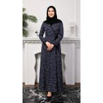 Defka %100 Pamuklu Tek Parça Namaz Elbisesi - Doğal ve Terletmez Kumaş - 4XL - Siyah