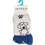 Defne Baby Bebek Külotlu Çorap 004-21 Gri 0-6 Ay