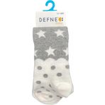 Defne Baby Bebek Külotlu Çorap 006-21 Gri 12-18 Ay