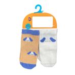 Defne Baby E004-24 2'li Bebek Çorabı
