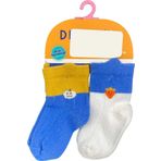 Defne Baby K002-24 2'li Bebek Çorabı