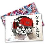 Defne Karton Kapak Spiralli Resim Defteri 24X34 cm 15 Yp 1 Düzine ( 12 'li Paket )