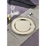 Defne Metal Supla Tabak 33 cm - Premıum Metal Supla Tabak