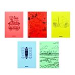 Defne Nebula A5 60 Yaprak Plastik Kapak Dikişli Defter