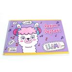 Defne Spiralli Karton Kapak 17x24 cm 15 Yaprak Resim Defteri