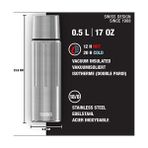 Defne Store 8735.50 Flask Gemstone Ibt Selenite 0.5 Lt Matara - 0,25 L