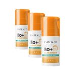 Defne Store Akne Eğilimli Ciltler Için Yüz Güneş Kremi SPF50+ 50 ml (3 Paketi)