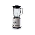 Defne Store Ariete Beyaz 0585/01 - 4 Paslanmaz Çelik Bıçak, 4 Hız Fonksiyonu, 1000 Watt, 1,5 Litre, Cam Hazne, Buz Kırma Fonksiyonu, Malzeme Eklenebilir Kapak - Ahşap