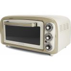 Defne Store Ariete Fırın Bej 0979/03 - Pizza Fırını, 1380 Watt, 18 Litre Kapasite, 3 Pişirme Fonksiyonu, Paslanmaz Çelik Hazne, Çift Cam, 230°C Ye Kadar Sıcaklık, Kolay Temizleme - Ahşap