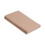 Defne Store Basic Düz Pamuk Çarşaf, Camel, Tek Kişilik - 001-Renkli - 100 x 100 cm