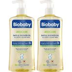 Defne Store Biobaby Atocare Duş Yağı 500 ml – Atopiye Eğilimli Bebek Ciltleri Için, Seramid Kompleksli, Omega 3-6, Yulaf Ekstresi ve Prebiyotik Içerikli Temizleyici Yağ (2 Paketi) - Abanoz