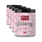 Defne Store Body Scrub Çilekli Vücut Peelingi 250 ml (4 Paketi) - Option-1