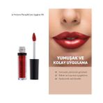 Defne Store Cosmetics Le Volume Plump & Care Lipgloss 06 Hearthbreaker Dudak Parlatıcısı, Kırmızı - Option-1