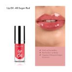 Defne Store Cosmetics Lip Oil 40 Sugar Red Nemlendirici ve Parlatıcı Dudak Bakım Yağı, Kırmızı (3 Paketi) - Option-1