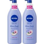 Defne Store Değerli Yağlar Içeren Vücut Losyonu Kiraz Çiçeği & Jojoba Yağı, 400 Ml, Normal ve Kuru Ciltler Için, 48 Saat Nemlendirme, Hızlı Emilen Losyon (2 Paketi) - Option-1