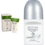 Defne Store Deotak Plus Krem Deodorant 35 ml 1 Paket(1 x 35 Ml) x Erkekler Için Invisible Roll-On Deodorant (35 Ml) - Option-1