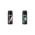 Defne Store Erkek Deodorant & Bodyspray Africa 48 Saat Etkileyici Koku (150 Ml) ve Axe Erkek Sprey Deodorant Apollo 48 Saat Etkileyici Koku Vücut Spreyi 150 ml - Option-1