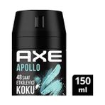 Defne Store Erkek Sprey Deodorant Apollo 48 Saat Etkileyici Koku Vücut Spreyi 150 ml (3 Paketi) - Option-1