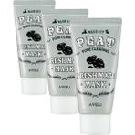 Defne Store Gözenek Temizleyici Kil ve Kömür Maskesi 50 Mililitre Fresh Mate Peat Mask Pore Clearing (3 Paketi) - Option-1