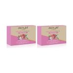 Defne Store Gül Özlü Katı Doğal Sabun 100 Gr. 2li Paket - Option-1
