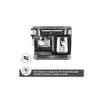 Defne Store Hatır Perfetto Dijital ve Dokunmatik Ekranlı Çelik Cezveli Espresso ve Türk Kahve Makinesi - 1BW-Beyaz